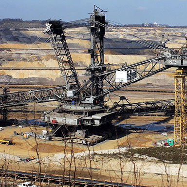 Aplicação de brocas na indústria de mineração